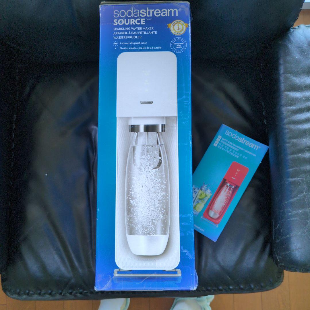 上級機種ソーダストリームSourceV3♥(ボンベ2本6480円は別売りです)