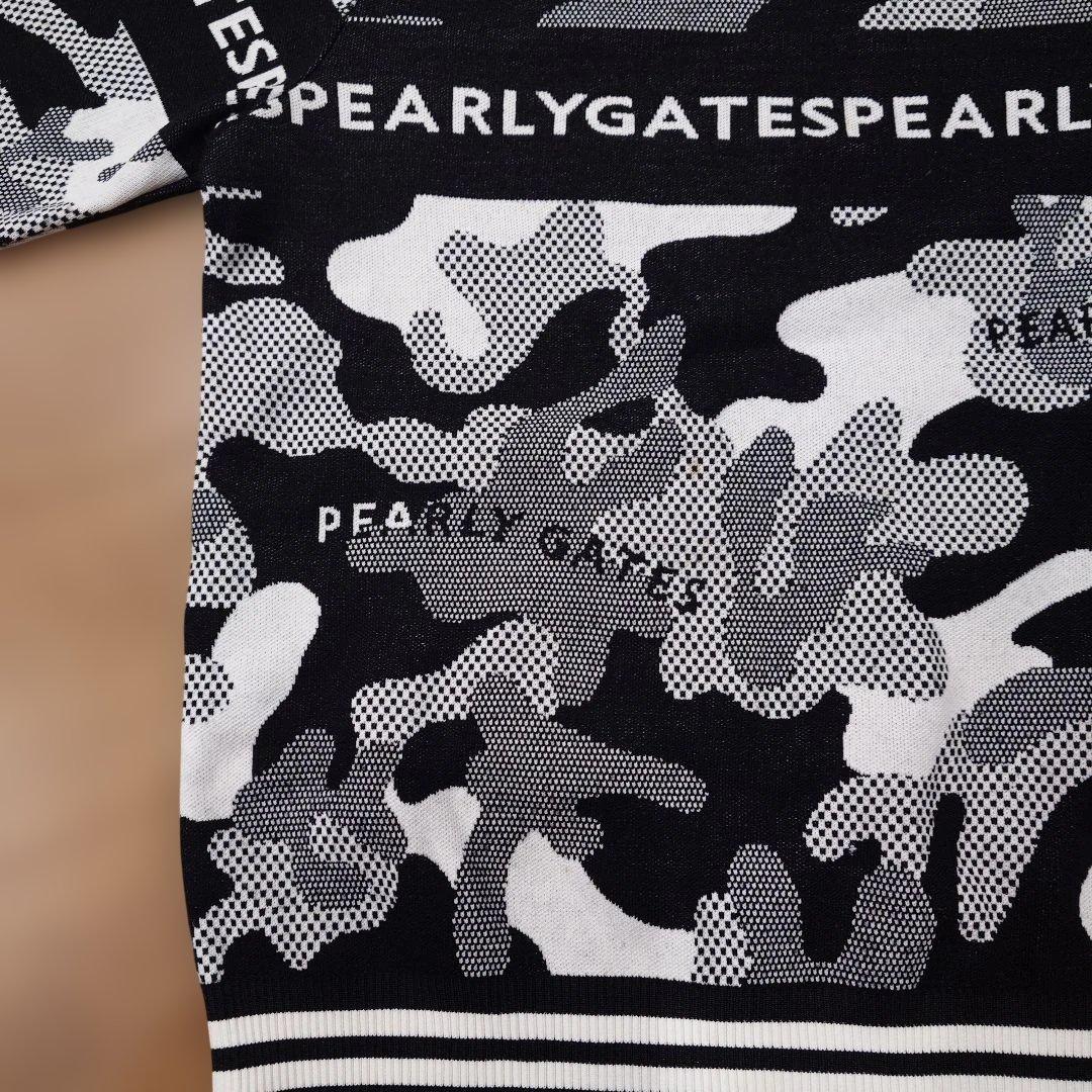 PEARLY GATES 迷彩柄ニットセーター　オシャレなセーター