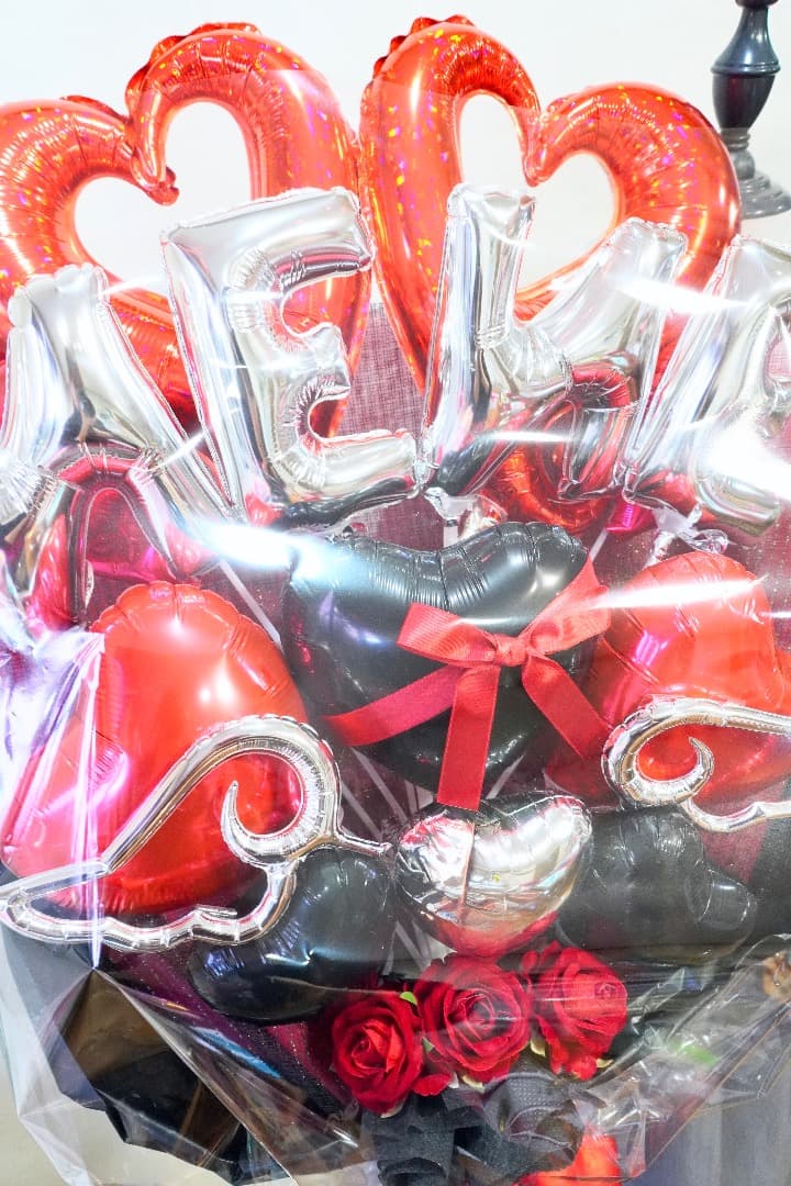 ※ご購入前に文字をご連絡下さい⭐︎Nameバルーン（レッド）BIGサイズ！卒業