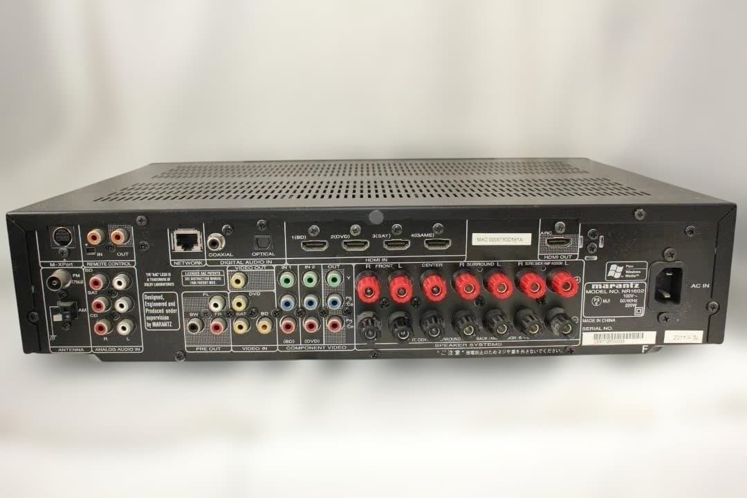 marantz AVアンプNR1601 サラウンドレシーバー　ブラック マランツ