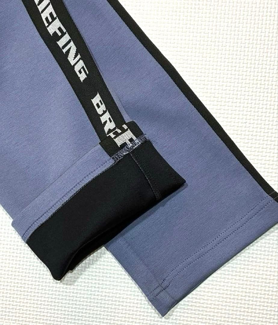 BRIEFING ウォーム サイドロゴライン スリムパンツ（GRAY／L）