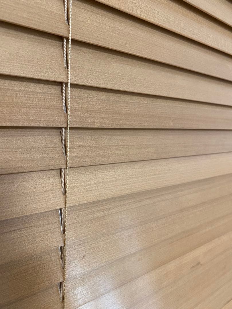 木製ブラインド 150×150cm ライトオーク 新品未使用品