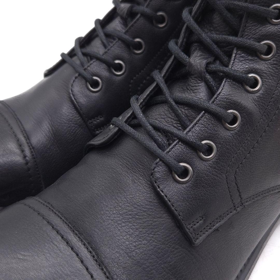 DIESEL ディーゼル レザー レースアップ ブーツ 42 約 27cm
