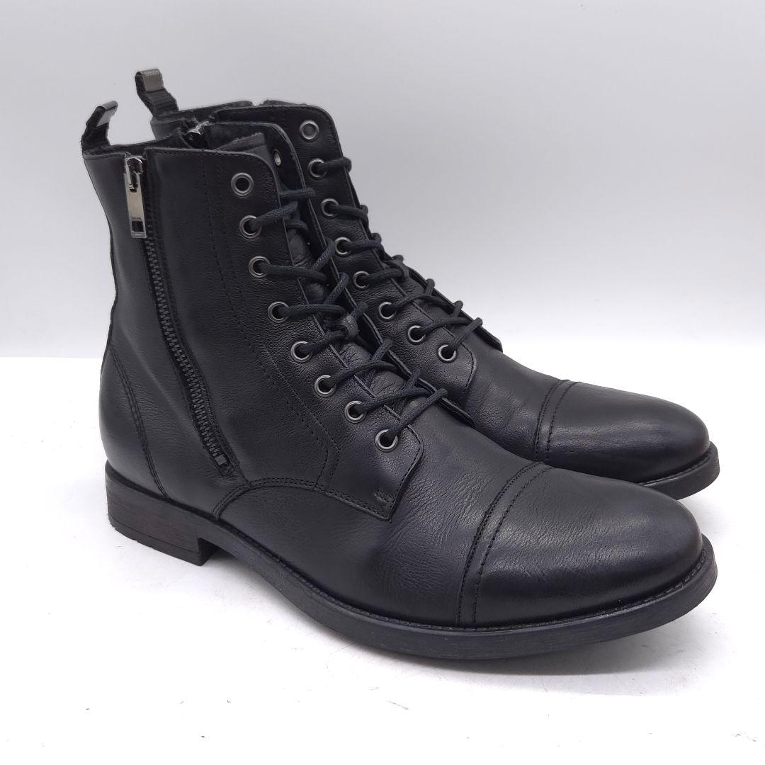 DIESEL ディーゼル レザー レースアップ ブーツ 42 約 27cm