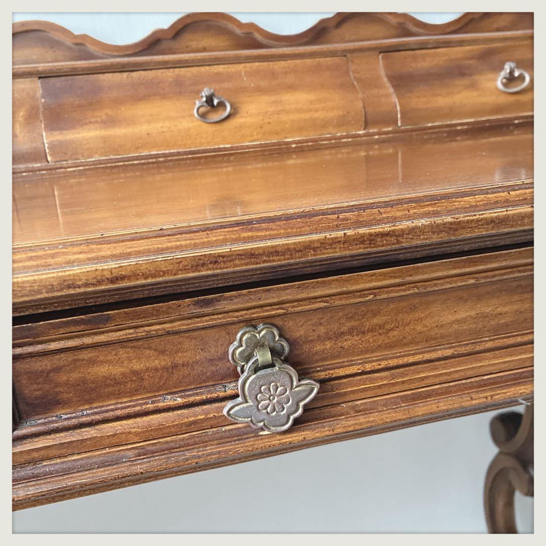 スペインヴィンテージ　バロッサバレンティ　ライティングデスク　背面も綺麗！