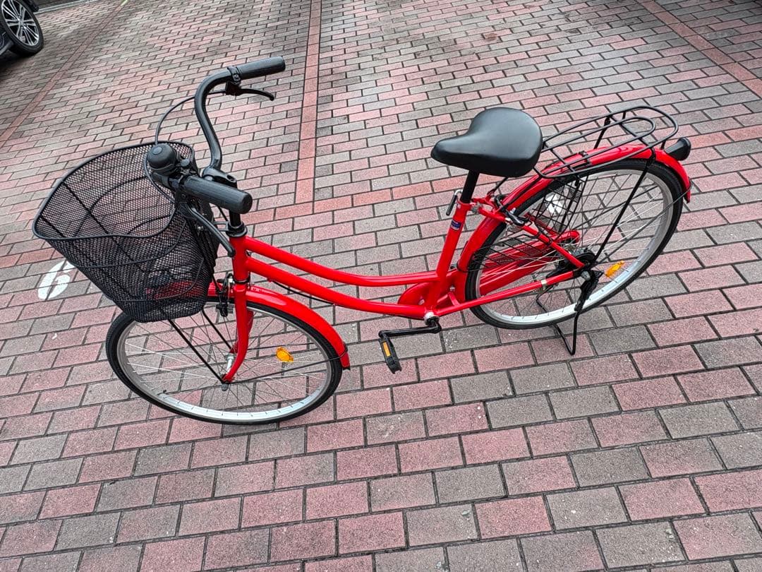 galihさんさ専用 真っ赤なシルプルママチャリ(26㌅)配達でも？可能です。