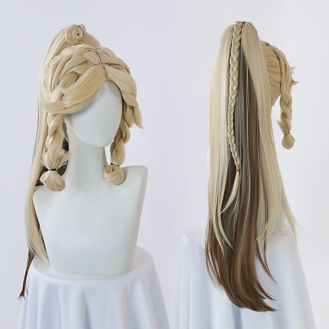 【即納フルセット】 原神 カチーナ コスプレ衣装+ウィッグ+靴