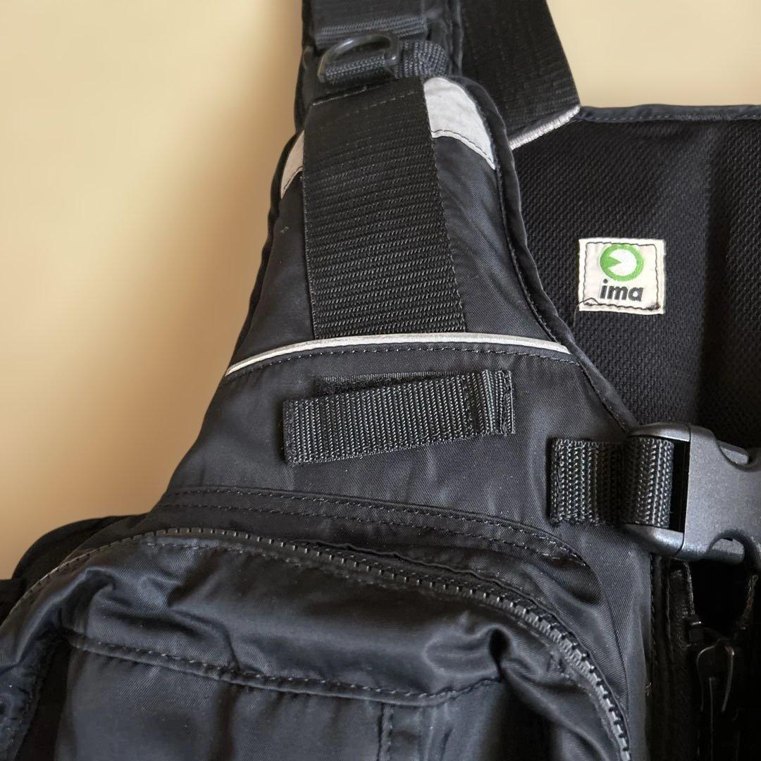 ima×RBB エクストリーム フィッシングベスト 美品