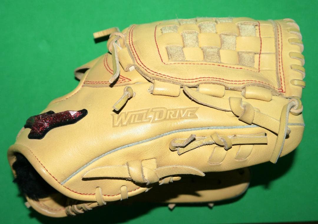 P*O様 ミズノ WillDrive 軟式野球グローブ ベージュ