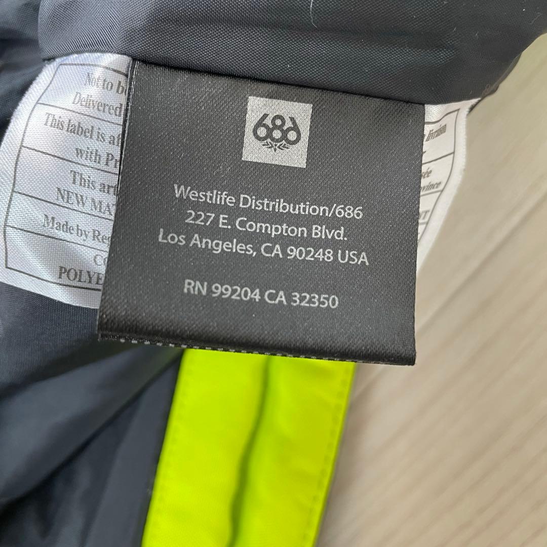 シックスエイトシックス 686 スキーウェア ジャケット サイズLG 1