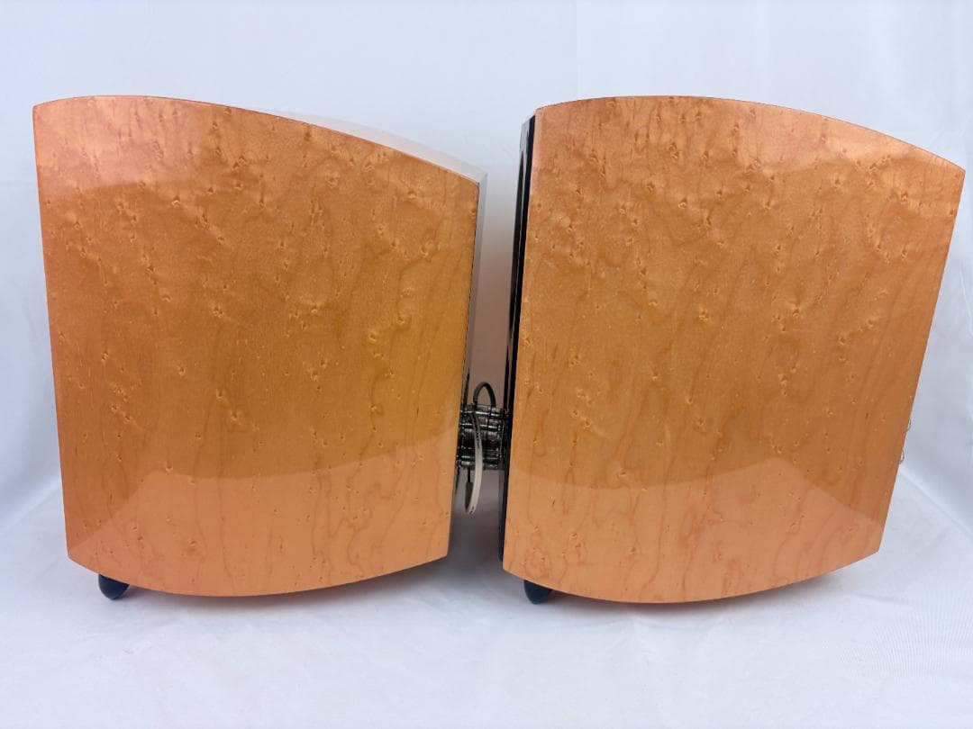 KEF XQ10 スピーカー ペア メイプル仕上げ 音出し確認済み