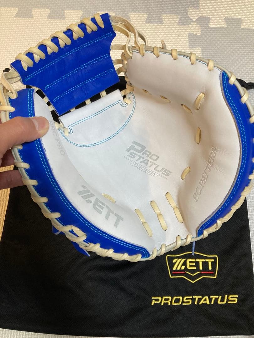 g*a様 ZETT PROSTATUS 軟式オーダーキャッチャーミット　小林誠司