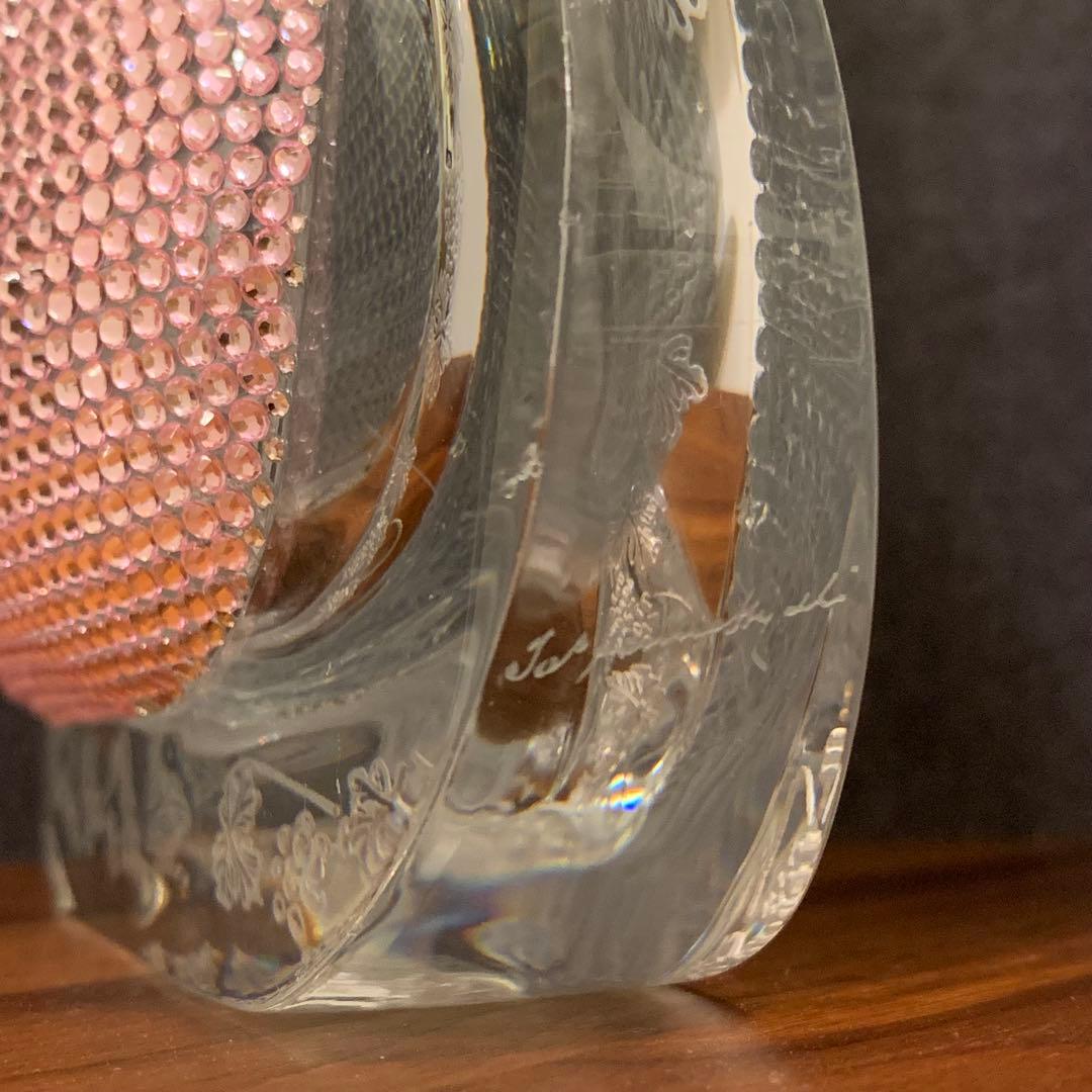 リシャール・ヘネシー⭐️デコレーション⭐️クリスタル⭐️置物⭐️空ボトル⭐️空瓶⭐️オブジェ