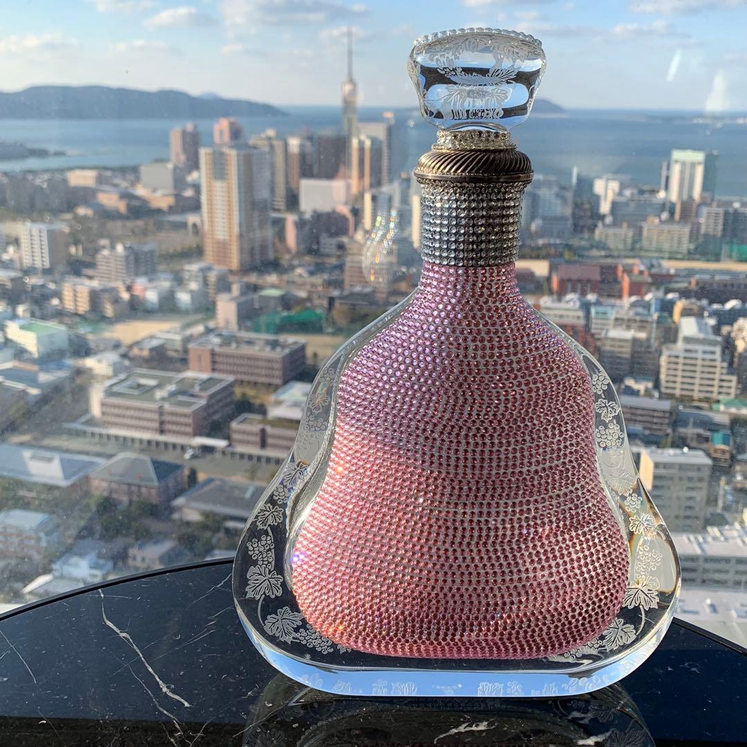 リシャール・ヘネシー⭐️デコレーション⭐️クリスタル⭐️置物⭐️空ボトル⭐️空瓶⭐️オブジェ