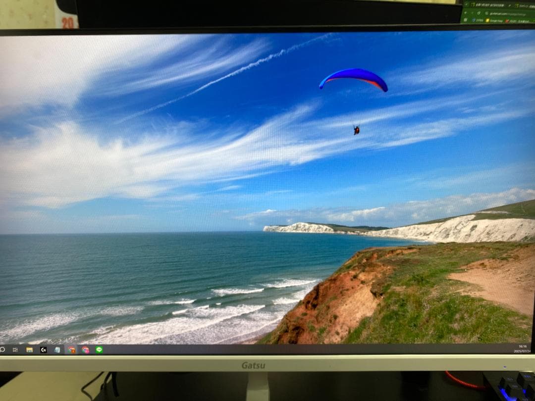 MONITOR COMPUTER 16:9 LED モニター本体ホワイト