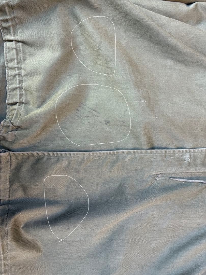 アメリカ軍 M51 フィッシュテール　パーカ　コットンサテン　1951年　M