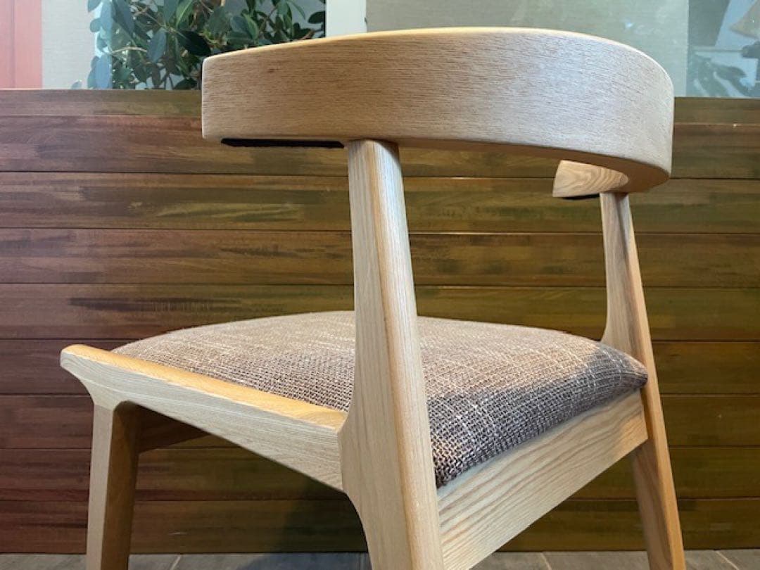 アトム■Henryヘンリー アッシュ無垢材/天然木 ダイニングチェア■B