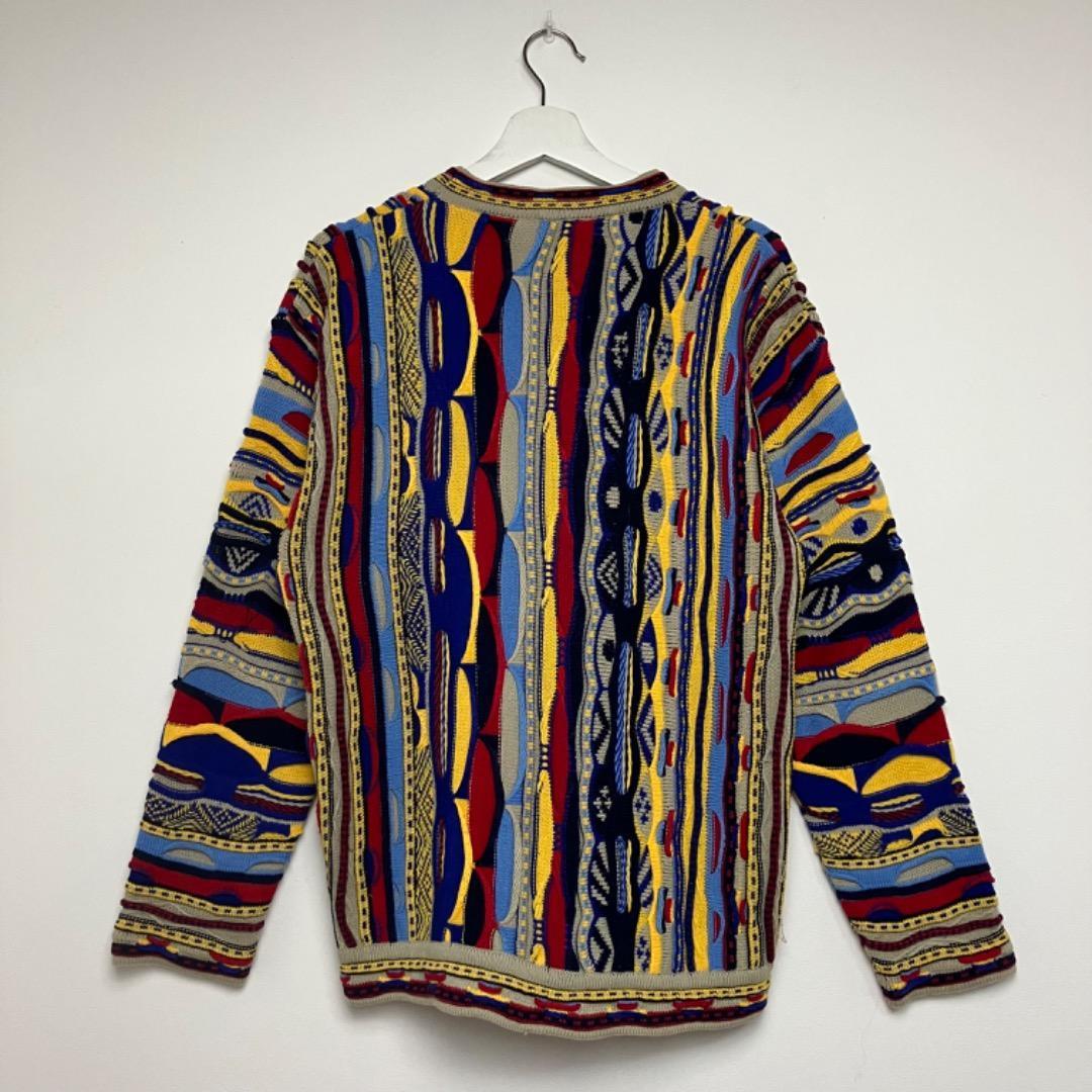COOGI クージー 3Dニット　カラフル セーター　XL コットン