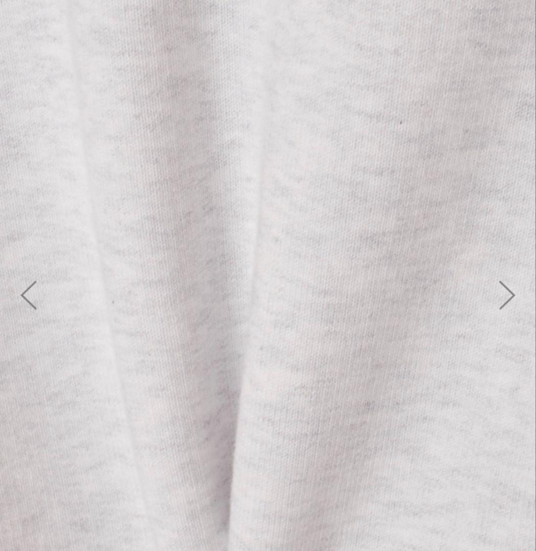 新品未使用タグ付き★サードマガジン　ボクシーロゴスウェット　杢グレー