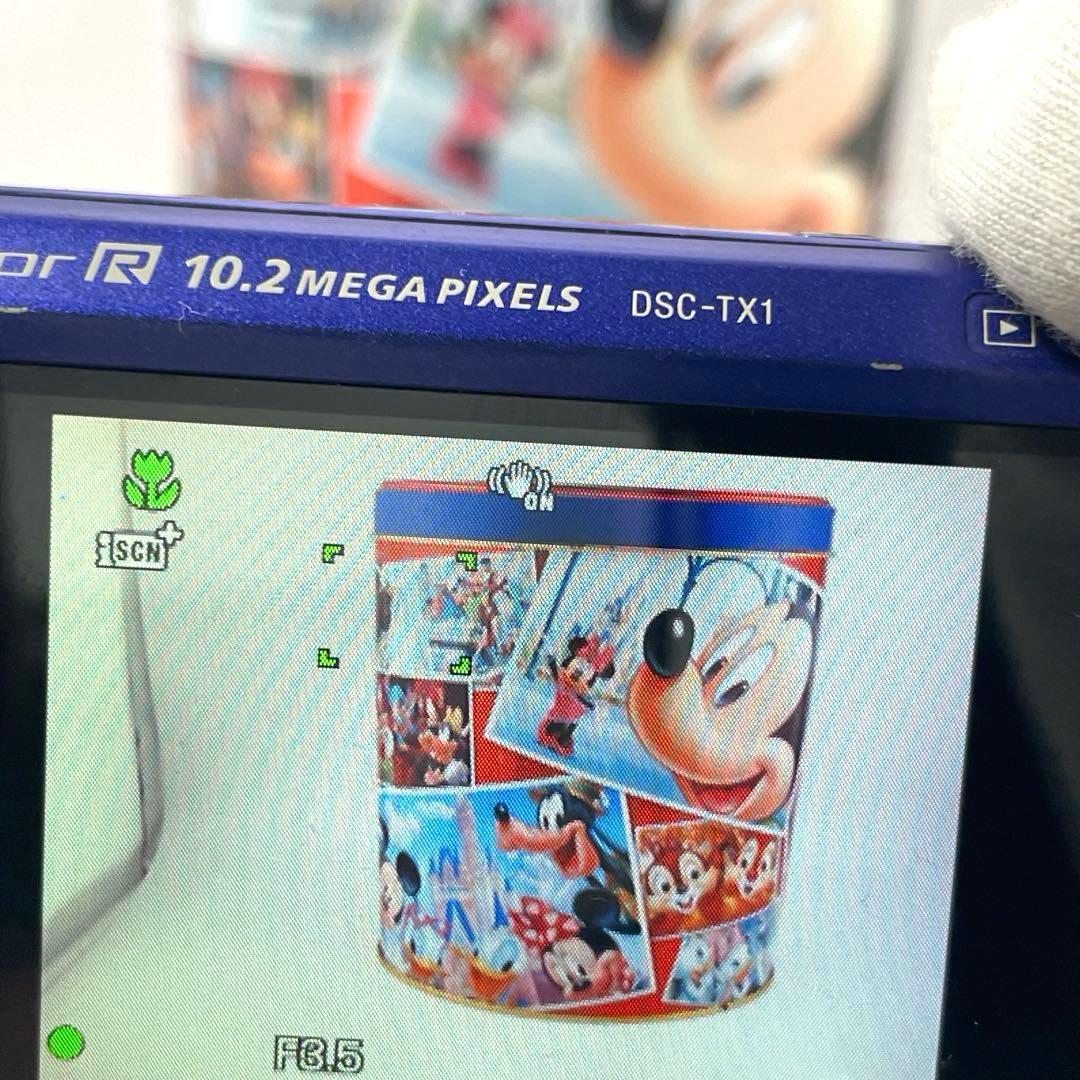 実写美⭕️【動作確認済み】Sony Cyber-shot DSC-TX1 ブルー