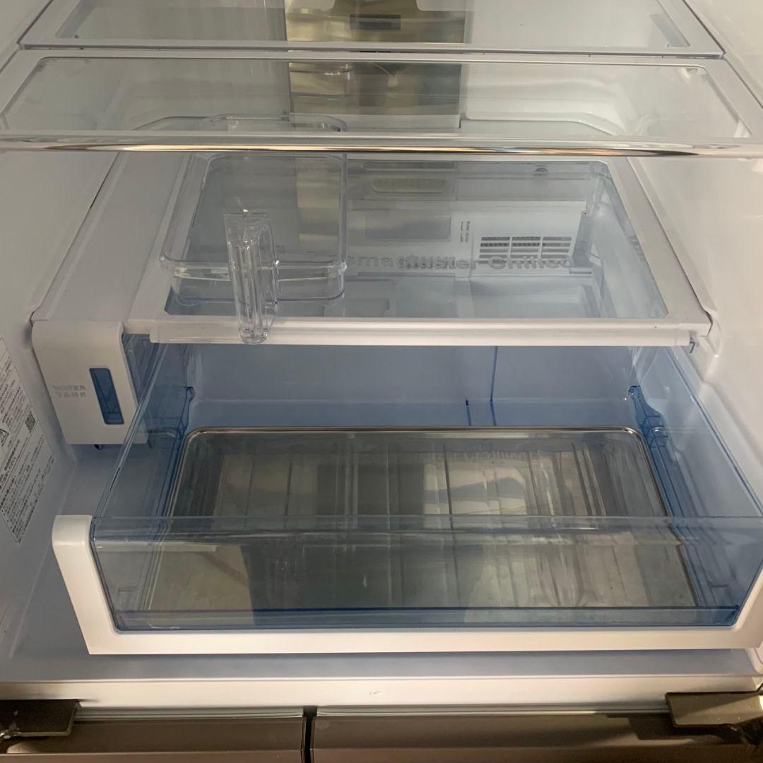 G665 SHARP 6ドア 自動製氷機能 大型冷蔵庫 551L 大容量