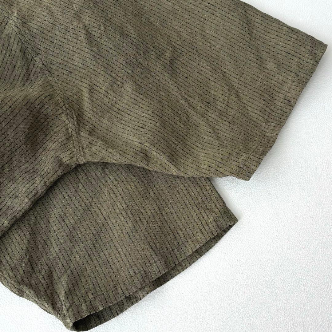 中川政七商店 リネンセットアップ シャツ パンツ