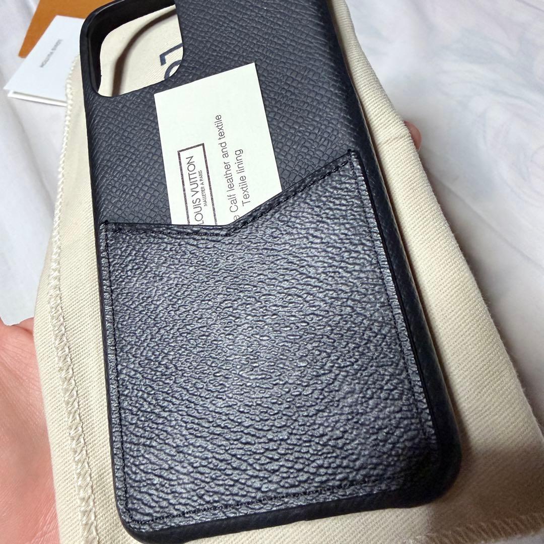 【レシート画像有】ルイヴィトン iPhone11 ケース モノグラム エクリプス