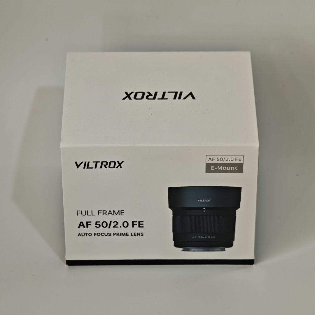 【新品未開封】VILTROX AF 50mm F2.0 AIR ソニーE