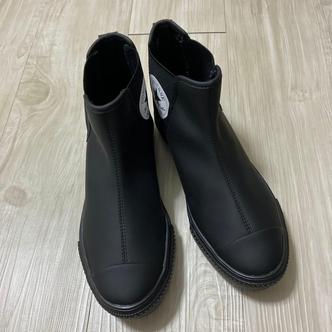 【美品】CONVERSE コンバース　レインシューズ　レディース　24cm