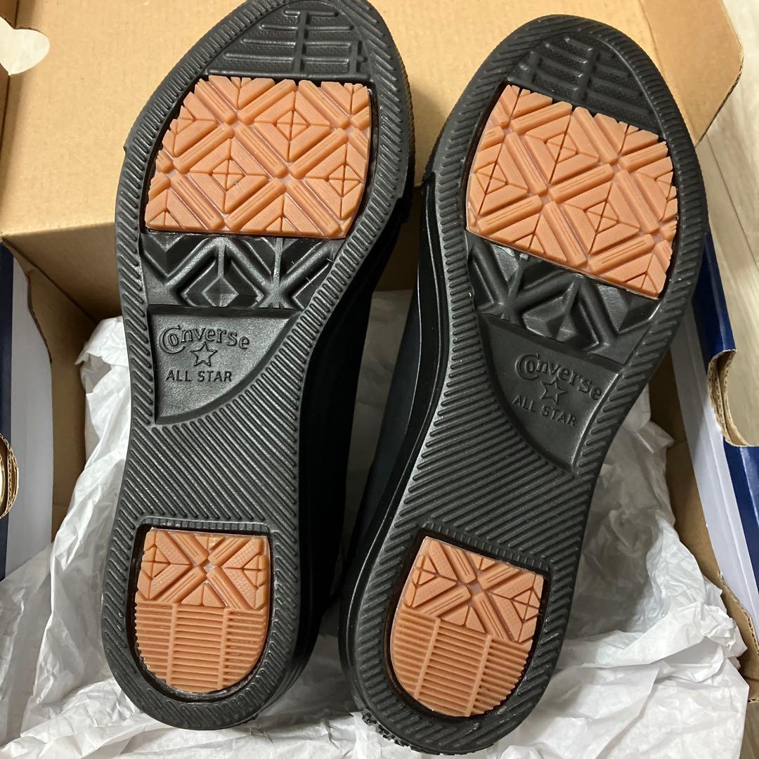 【美品】CONVERSE コンバース　レインシューズ　レディース　24cm