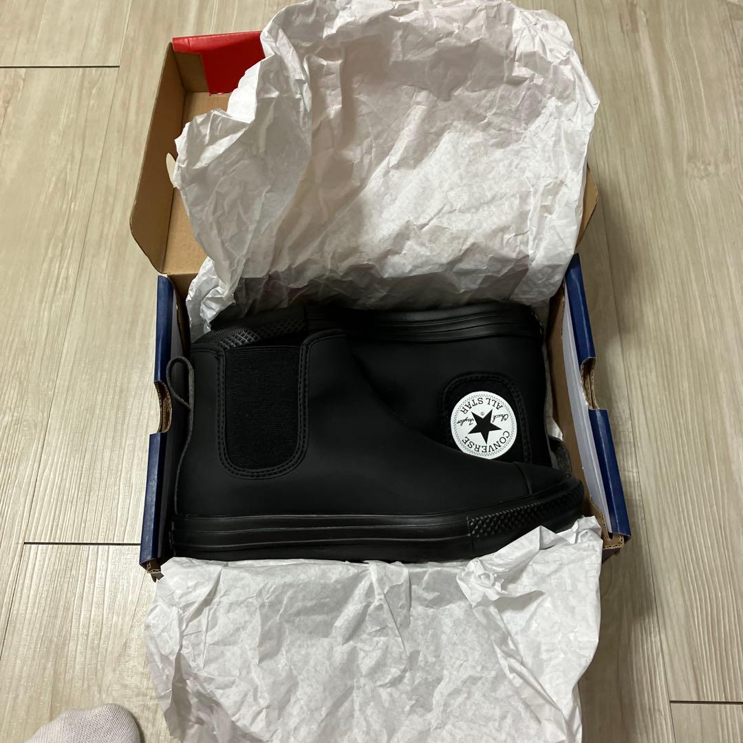 【美品】CONVERSE コンバース　レインシューズ　レディース　24cm