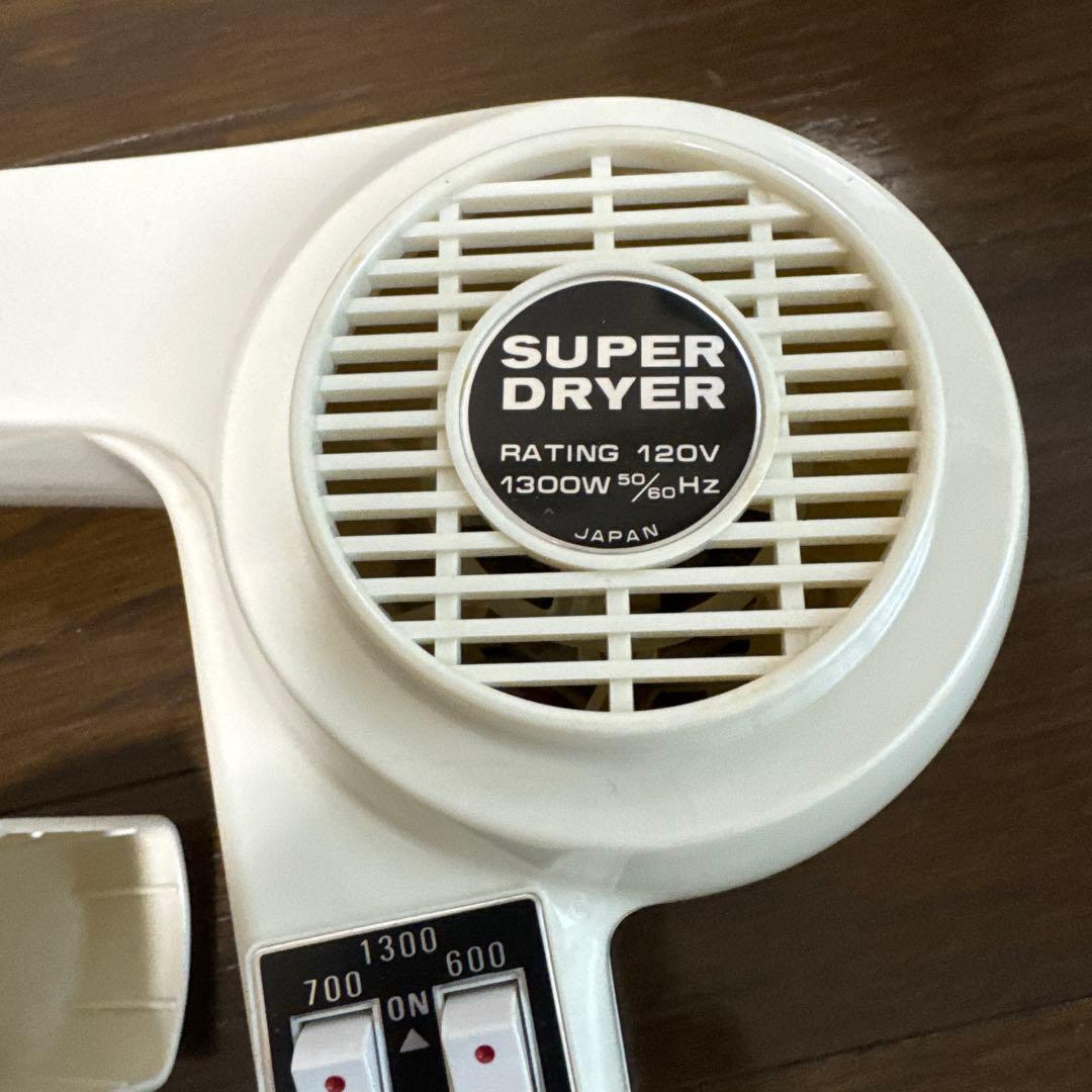 SUPER DRYER 1300W ヘアドライヤー未使用品