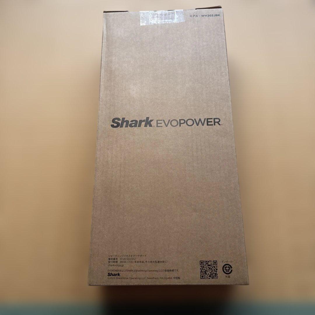 新品未開封 Shark EVOPOWER 掃除機 WV202JBK