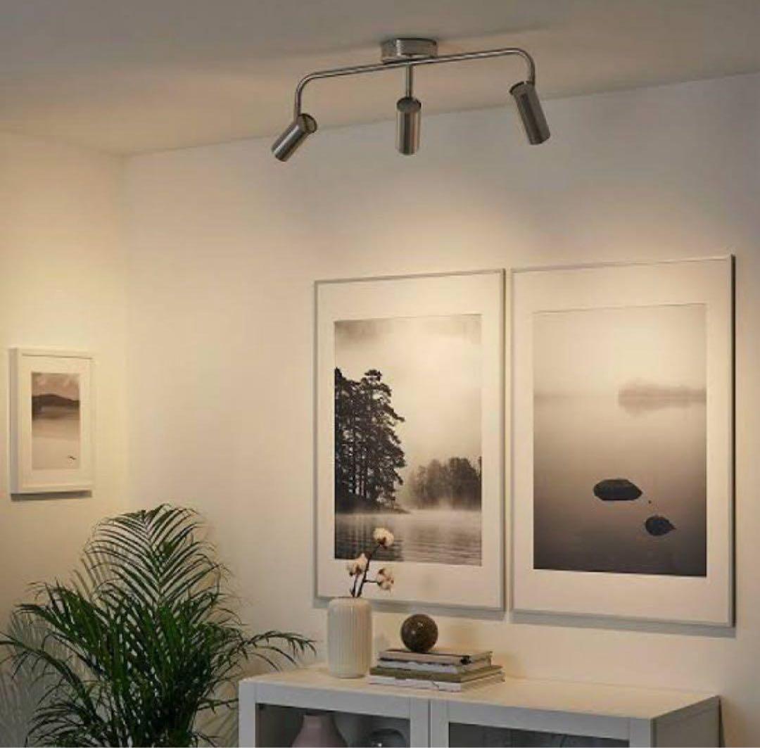 【生産終了】IKEA ヴィッルモー VIRRMO スポットライト LED電球付き