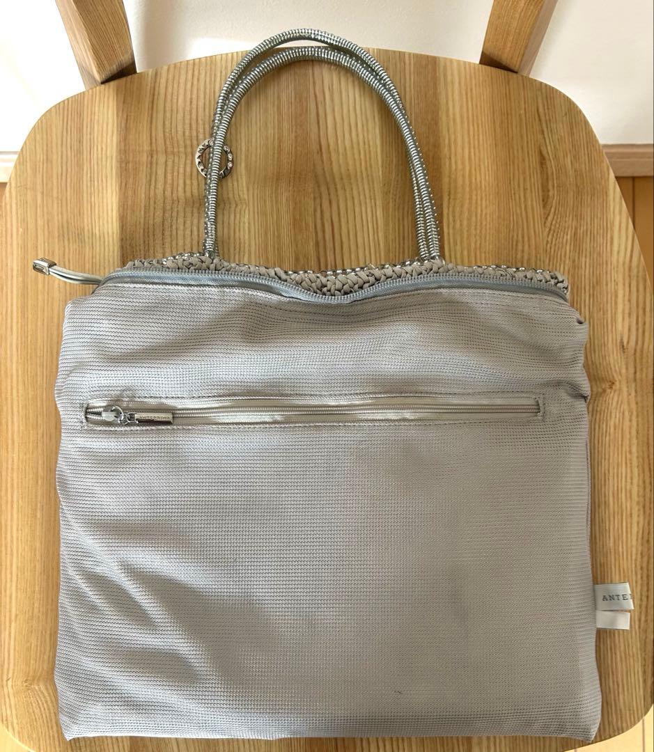 アンテプリマ　スタンダードⅡ シルバー　スクエア　裏地付き　保証書付き