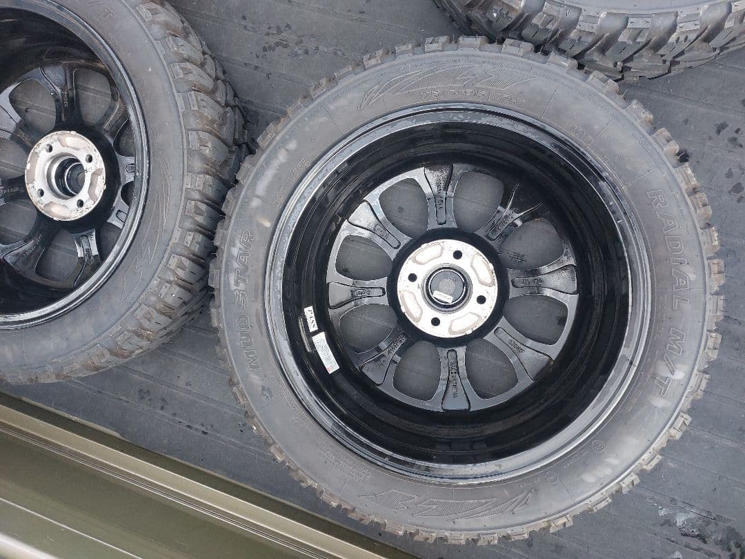 発送しません！クロスビー用 マッドスターMT 175/60R16+ホイールセット