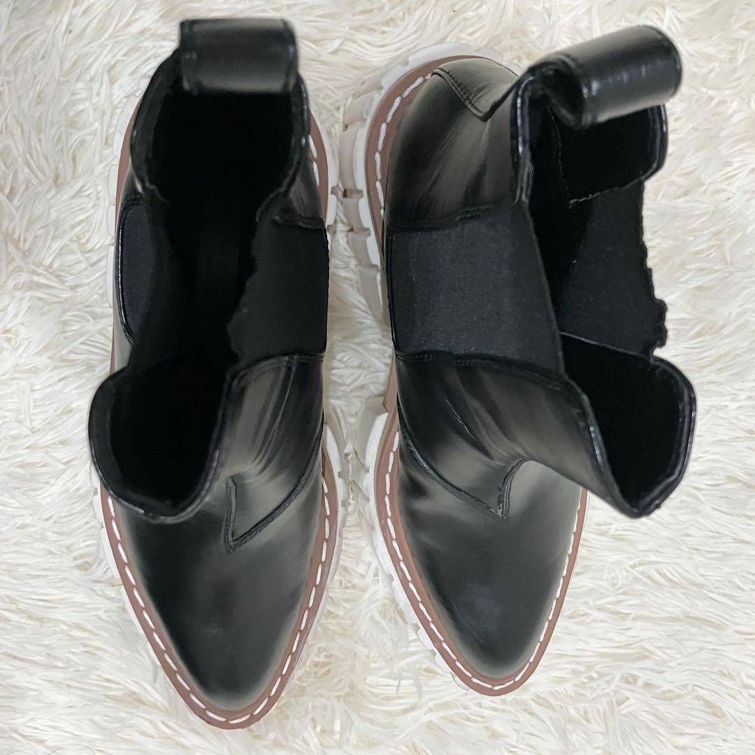 STELLA McCARTNEY エミリーブーツ　サイドゴア　23cm ブラック
