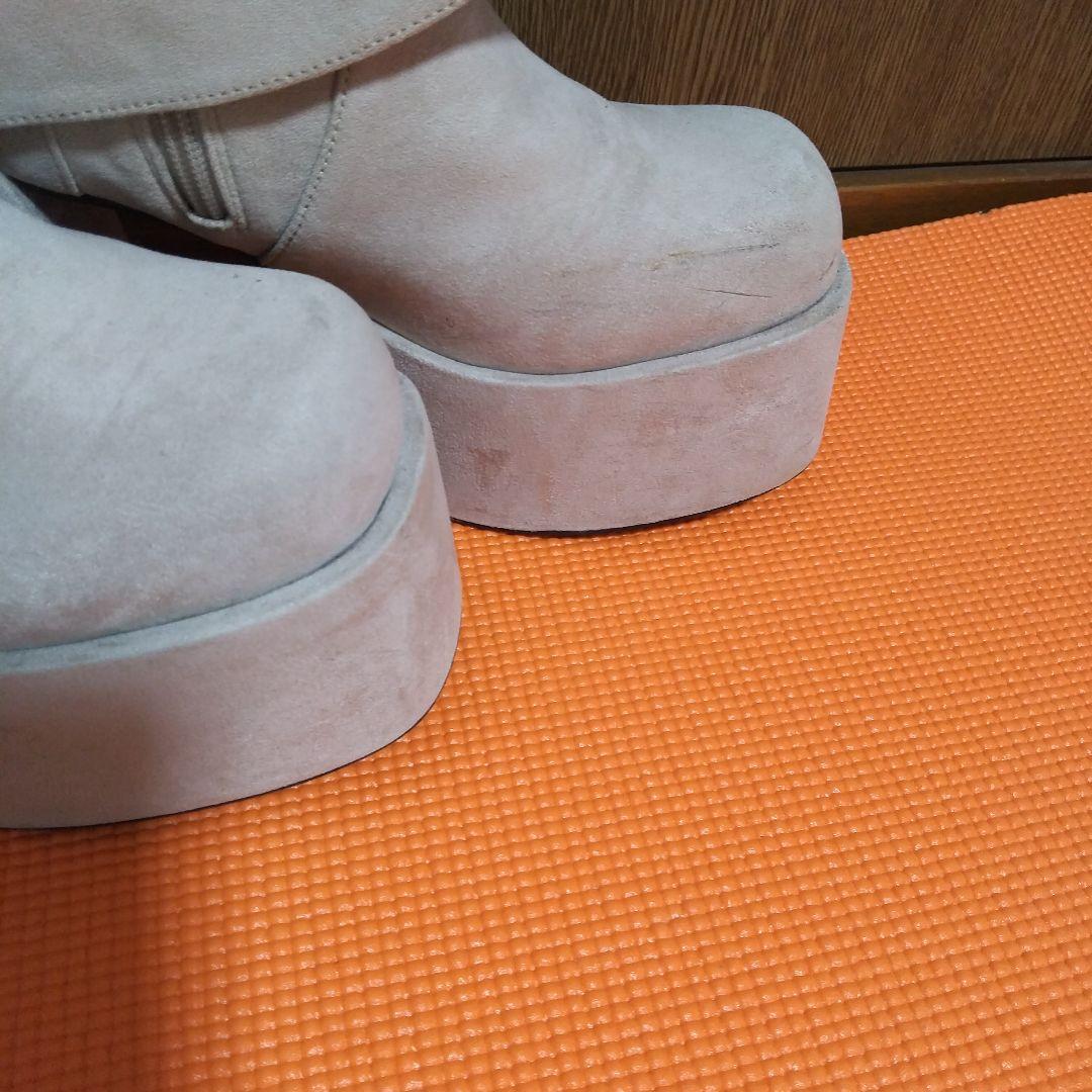 EMODA ルーズフレアカバーフィットブーツ（M）