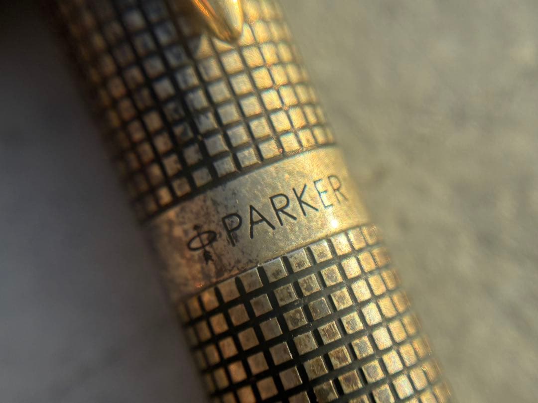 あ*き様 PARKER パーカー 万年筆 スターリングシルバー 14K ケース