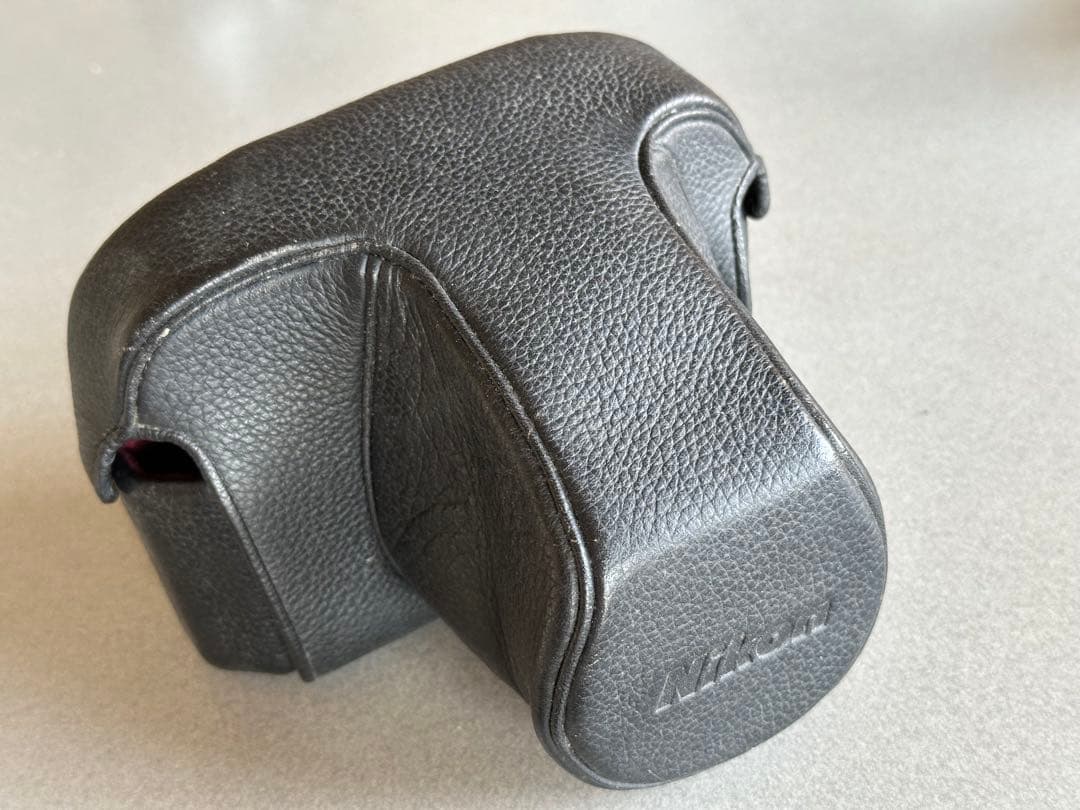 Nikon F2 Photomic 55mm F1.2、説明書、牛革製純正ケース