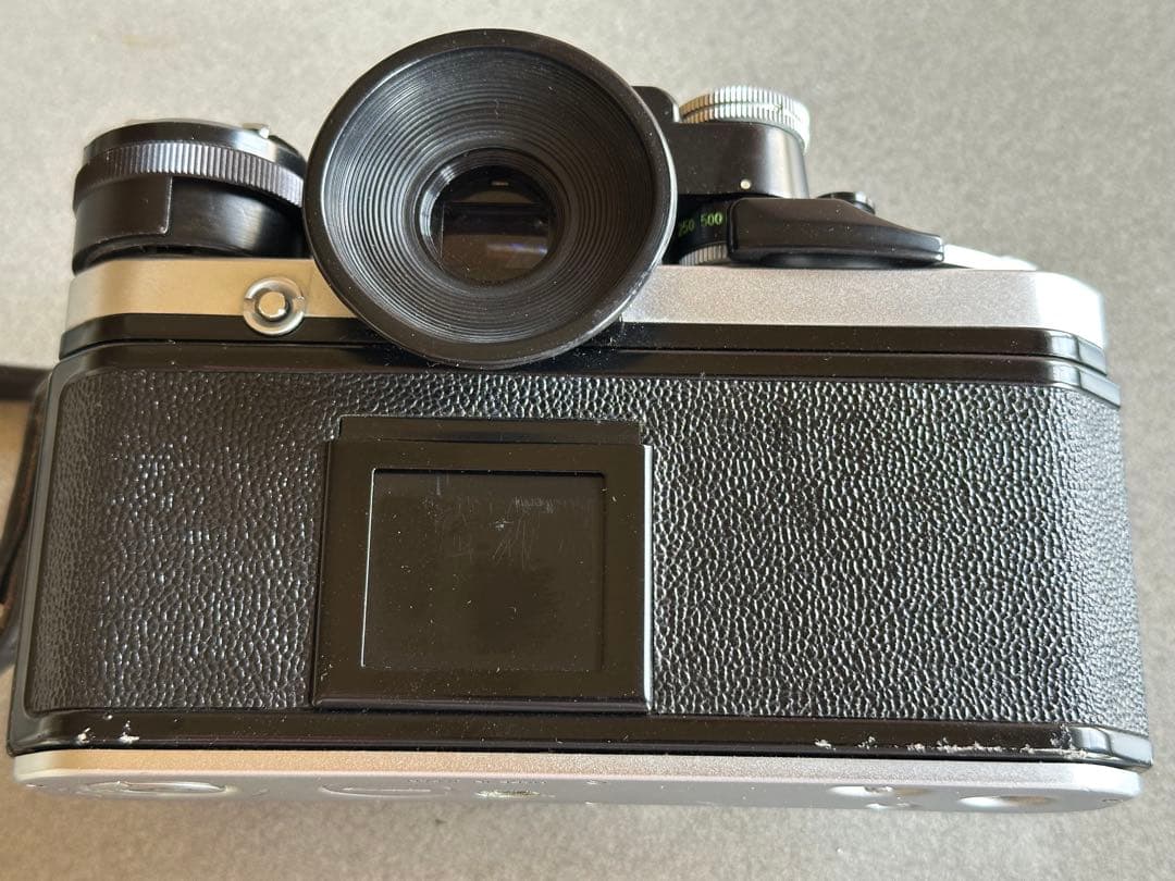 Nikon F2 Photomic 55mm F1.2、説明書、牛革製純正ケース