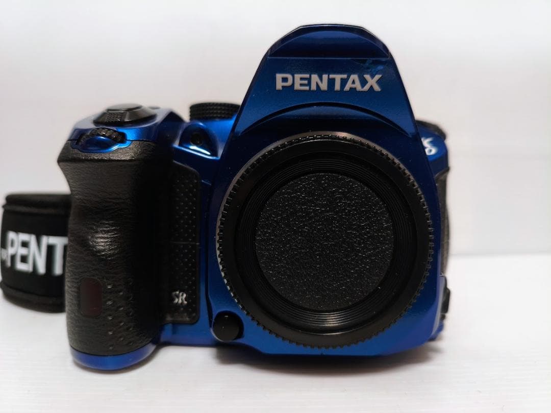 taktak【黒死病対策】【内臓電池交換】PENTAX K-30 青