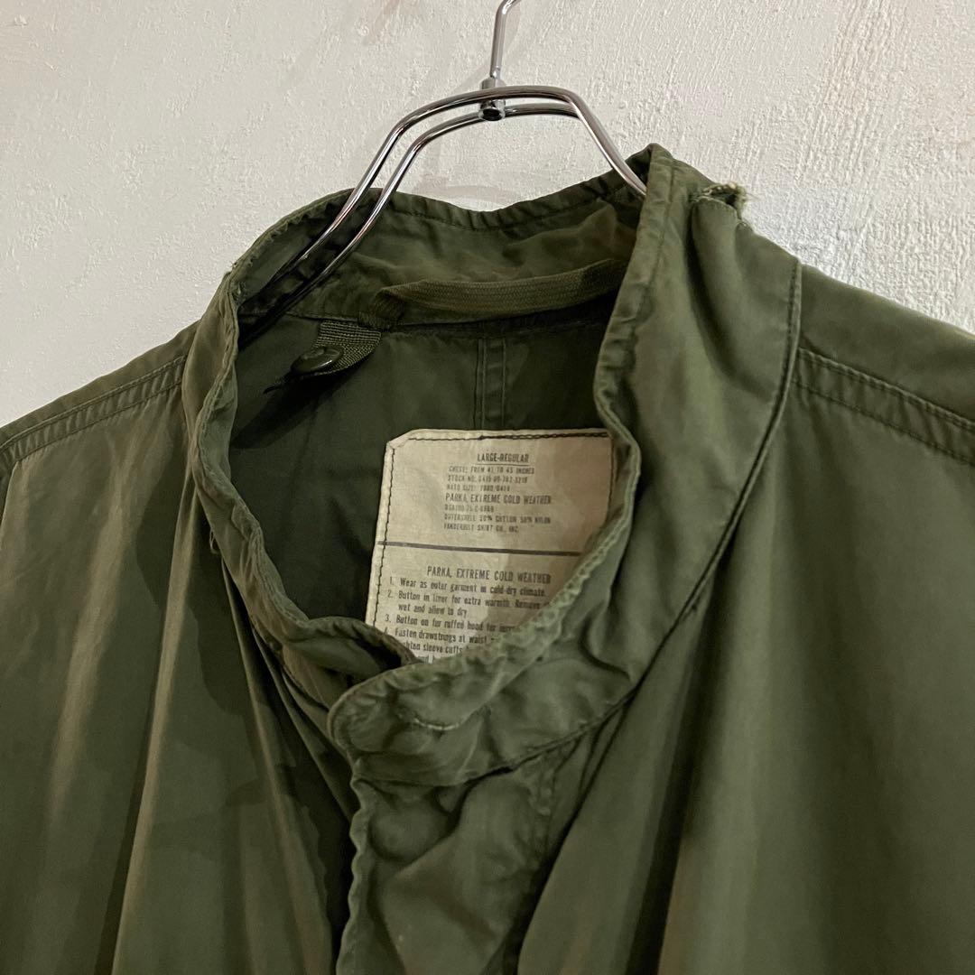 70S US ARMY M65 フィッシュテールパーカー モッズコート L-R