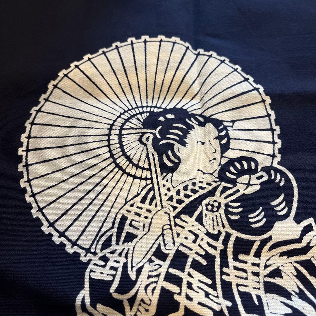 山梨銘醸　七賢　日本酒　両面 前掛け　浮世絵風柄　新品未使用