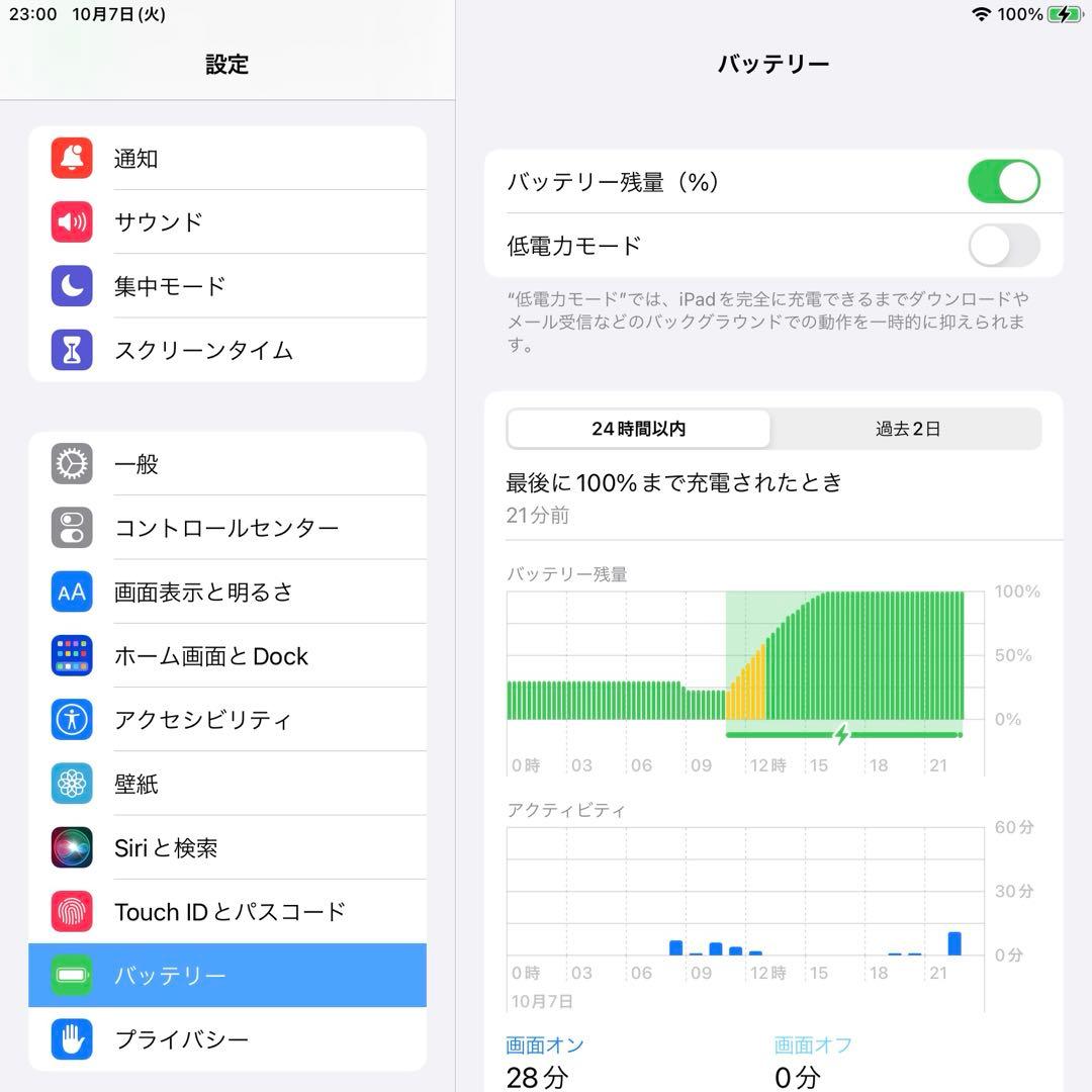 【美品】Apple iPad Air 第2世代 シルバー 9.7インチ 32GB