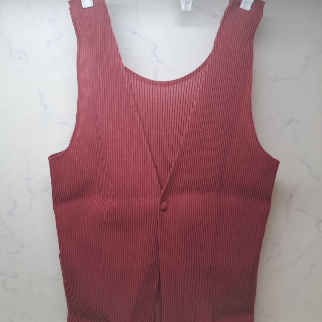 20251104　イッセイミヤケ　エプロン　プリーツ　未使用　タグ付き.