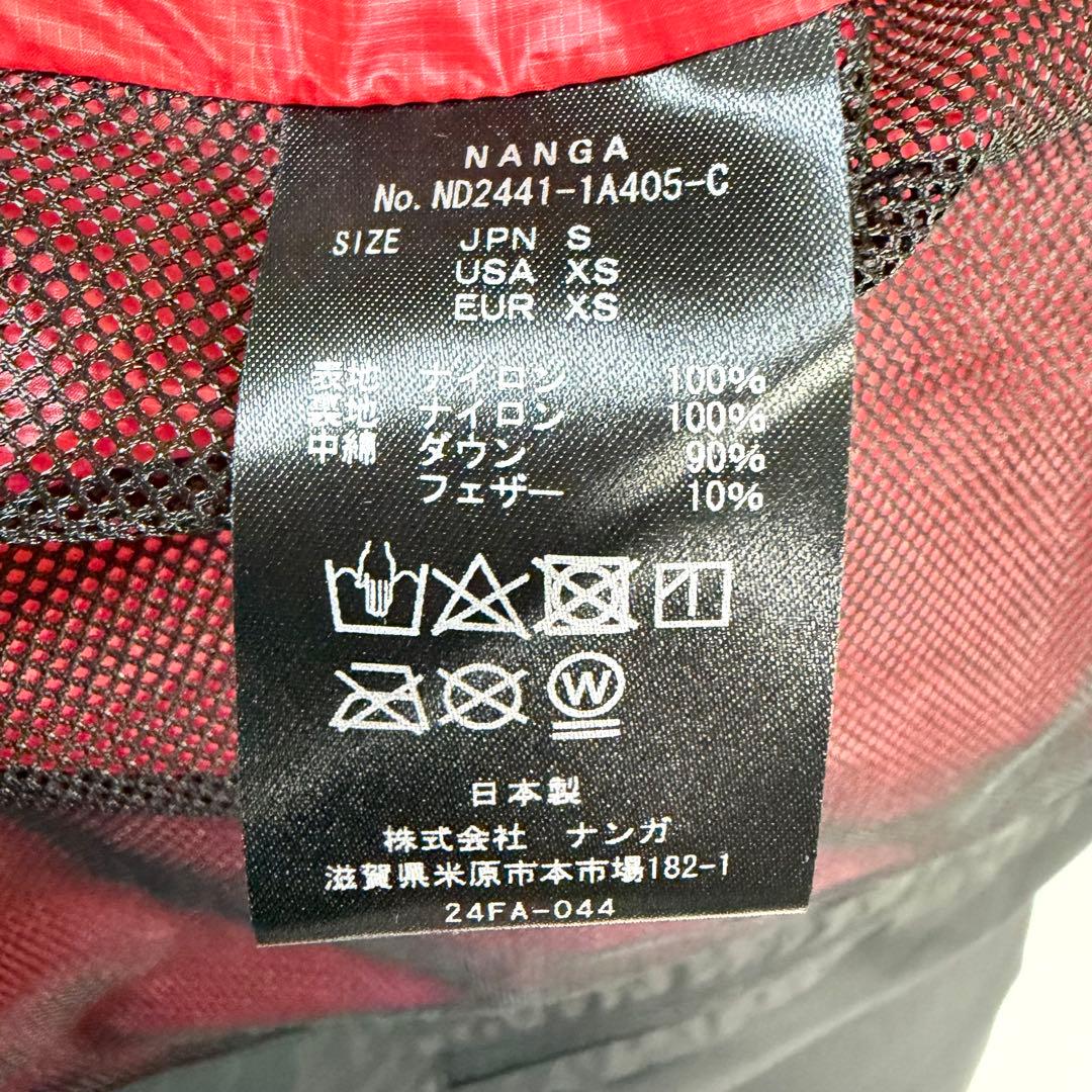 ナンガ ノーザンライトダウンジャケット アウター フード ブラック S