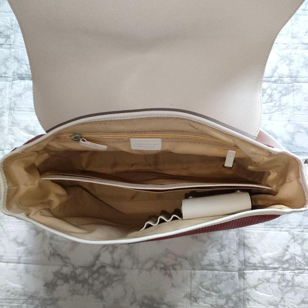 【希少カラー】BVLGARI　ミレリゲ　ショルダーバッグ　イタリア製
