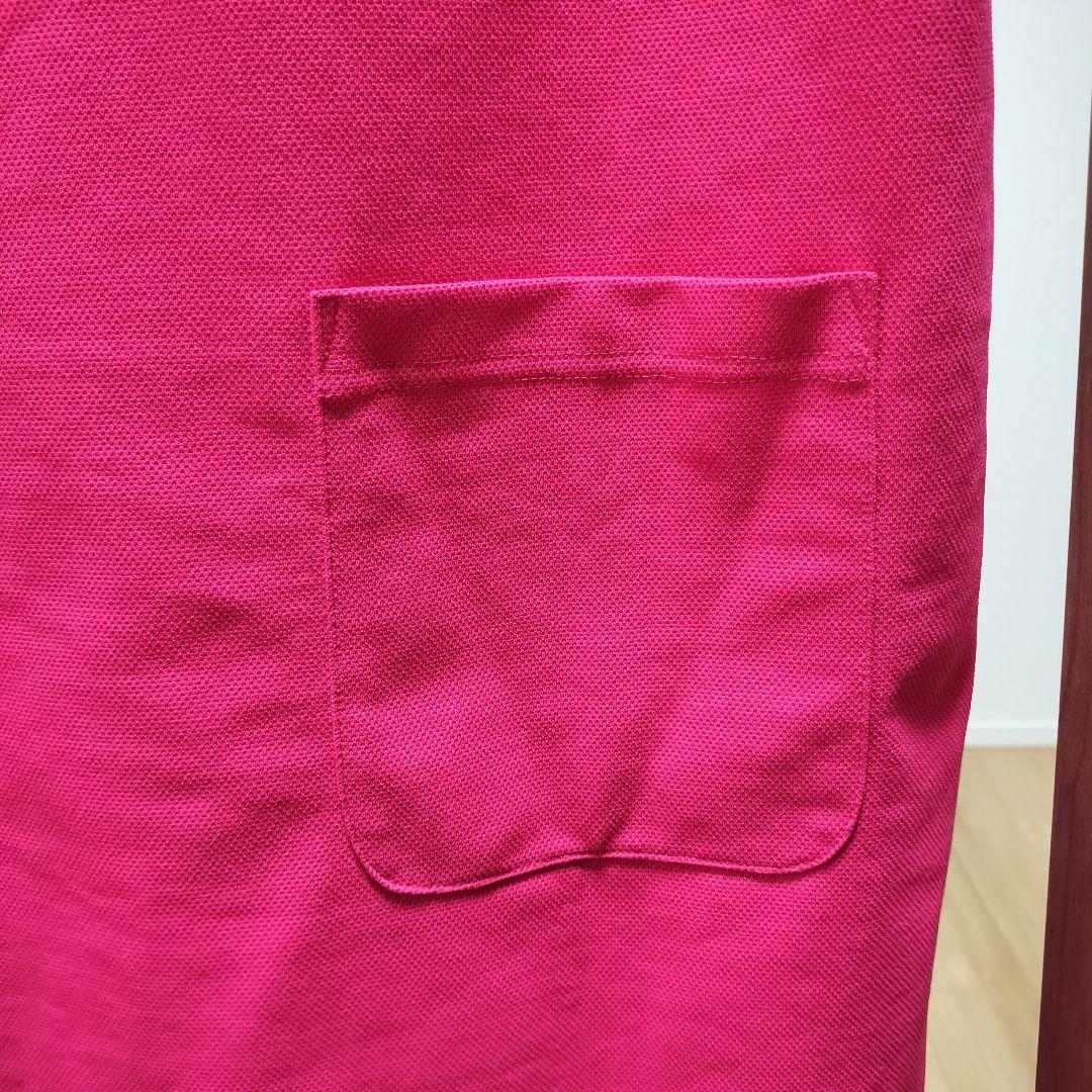 パーリーゲイツ　ノースリーブ　レディース　ピンク　ゴルフ　ワンピース ワッペン