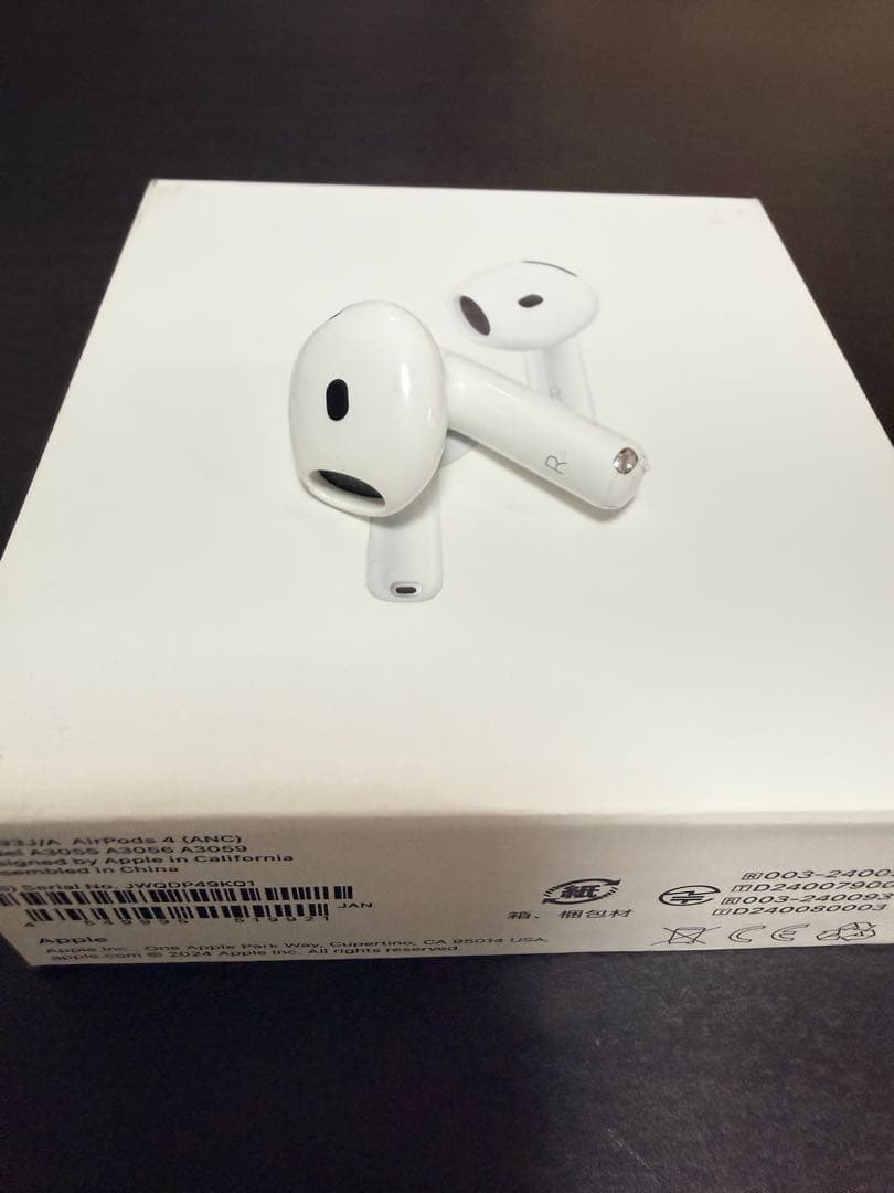 AirPods4ホワイト 片耳R （正規品）